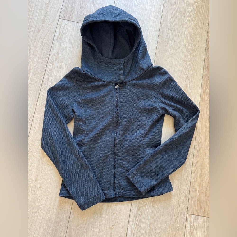 Bench Women's Charcoal Zip-Up Hoodie